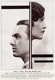 Alison Hore-Ruthven, John Barran by Yevonde Alison Hore-Ruthven, John Barran by Yevonde