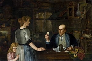<b class=qtipBold><figcaption>Is That All?</figcaption></b><br>Is That All? (1898). Morgan, Jane 1831-1899. Date: 1898<br><em>© National Museums NI / MARY EVANS</em> Is That All?