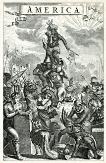 Allegorical Representation of America Allegorical Representation of America