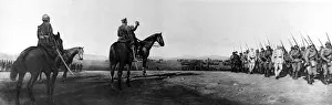 Allied March-Past after the capture of Monastir; First World Allied March-Past after the capture of Monastir; First World
