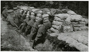 Allied soldiers undergoing training as snipers 1916 Allied soldiers undergoing training as snipers 1916