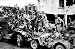 Jeep Gallery: The Allies meet at the closing of the Falaise Pocket, Fran