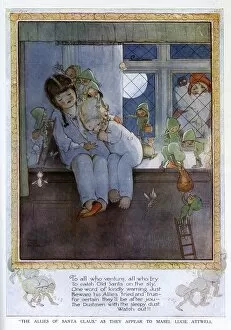 Sleeping Gallery: The Allies of Santa Claus by Mabel Lucie Attwell
