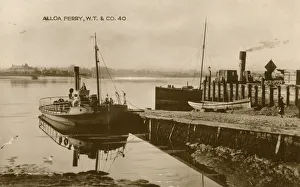 Alloa Ferry over the River Forth, Scotland Alloa Ferry over the River Forth, Scotland