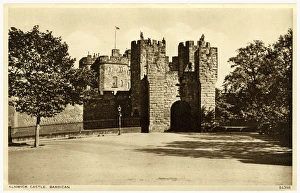 Alnwick, Northumberland - The Castle - The Barbican Alnwick, Northumberland - The Castle - The Barbican