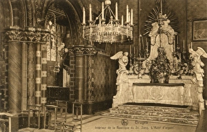 Sculptures Gallery: Altar, Basilica of the Holy Blood, Bruges, Belgium