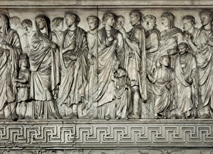 Altar of Peace of Augustus. 13 BC. ITALY. Rome Altar of Peace of Augustus. 13 BC. ITALY. Rome