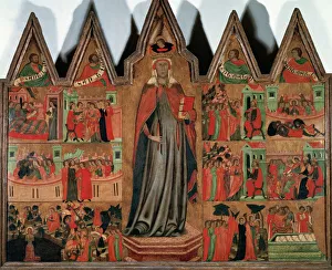 Altarpiece of Saint Quiteria, 1332, by Joan Loert. Spain Altarpiece of Saint Quiteria, 1332, by Joan Loert. Spain