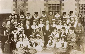Amateur theatrical Company presenting a historical review Amateur theatrical Company presenting a historical review
