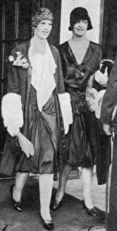 Amelia Earhart and Madame de Landa (Lady Drogheda) Amelia Earhart and Madame de Landa (Lady Drogheda)