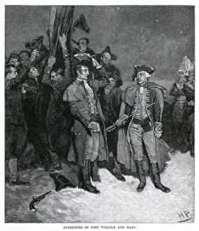 America - Surrender of Fort William and Mary America - Surrender of Fort William and Mary