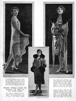 The American actress Dorothy Dickson The American actress Dorothy Dickson