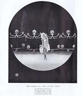 The American actress Nazimova in a scene from the movie Salo The American actress Nazimova in a scene from the movie Salo