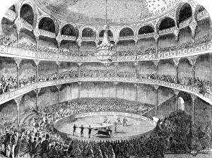 The American Circus at the Alhambra Palace, London, 1858 The American Circus at the Alhambra Palace, London, 1858