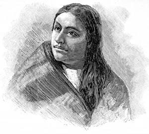 American Indians. One of Sitting Bulls Wives American Indians. One of Sitting Bulls Wives