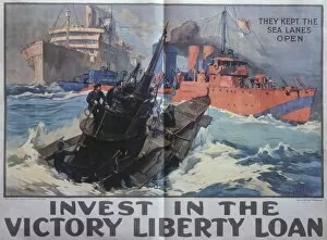 Funding Gallery: American poster advertising Liberty Loans, WW1