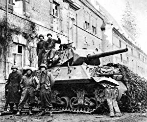 Reported Gallery: American Tank Destroyer at Stavelot; Second World War, 1944