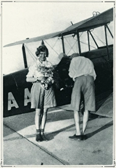 Amy Johnson solo flight London to Australia Amy Johnson solo flight London to Australia