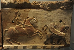Ancient Art. Mediterranean Area. Roof construction. Ornament Ancient Art. Mediterranean Area. Roof construction. Ornament