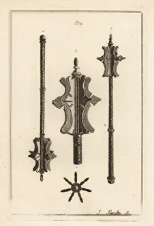 Ancient iron mace in the collection of Gustavus Brander Ancient iron mace in the collection of Gustavus Brander