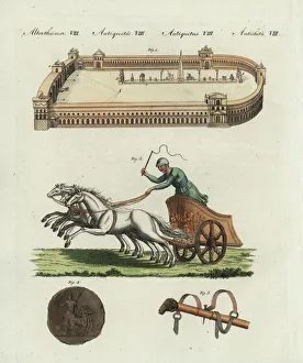 Ancient Roman Circus and chariot race Ancient Roman Circus and chariot race