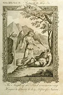1787 Gallery: Angel commanding Hagar to return to Sarah