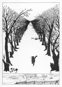 Prints of THE CAT THAT WALKED BY HIMSELF Walking by his wild lone through the Wet Wild Woods and waving his wild tail Mammal Prints: The Cat That Walked by Himself Print