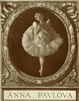 Anna Pavlova, Russian ballerina, in Swan Lake