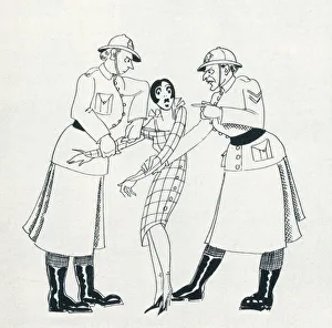 Anna Zinkiesen - Mariegold in Society - ...ushered into the presence of Two Female Anna Zinkiesen - Mariegold in Society - ...ushered into the presence of Two Female