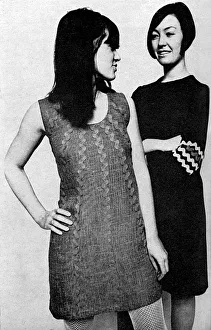 Anne Ballantyne and Rosemary Flegg, 1960s fashions Anne Ballantyne and Rosemary Flegg, 1960s fashions