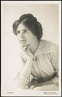 Suffragette Prints: Studio Portrait Print of Annie Kenney