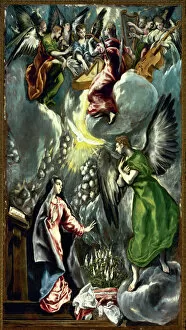The Annunciation, 1597-1600, by El Greco