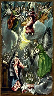 The Annunciation, 1597-1600, by El Greco The Annunciation, 1597-1600, by El Greco