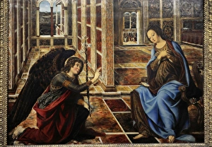 The Annunciation by Piero del Pollaiuolo (1443-1496) The Annunciation by Piero del Pollaiuolo (1443-1496)