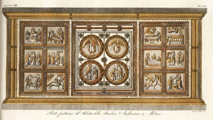 Antependium of altar in the Basilica di Sant'Ambrogio