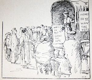 Anti-Suffrage Meeting East London Anti-Suffrage Meeting East London