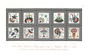 Antique mosaic flooring from Pompeii, in Antique mosaic flooring from Pompeii, in