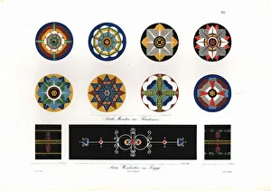 Antique mosaics from Herculaneum, and antique Antique mosaics from Herculaneum, and antique