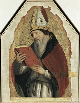Antonello da Messina. Saint Augustin. Renaissance Antonello da Messina. Saint Augustin. Renaissance
