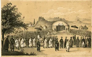 Approach of Emperor of China to receive British Ambassador Approach of Emperor of China to receive British Ambassador