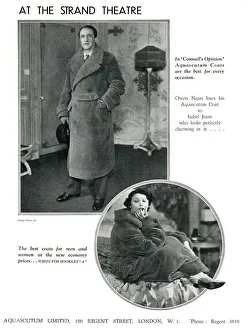 Jeans Gallery: Aquascutum advertisement with Owen Nares & Isabel Jeans