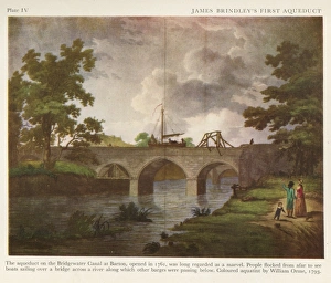 Aqueduct on the Bridgewater Canal at Barton Aqueduct on the Bridgewater Canal at Barton