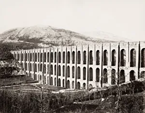 The Aqueduct of Vanvitelli or Caroline Aqueduct Italy The Aqueduct of Vanvitelli or Caroline Aqueduct Italy