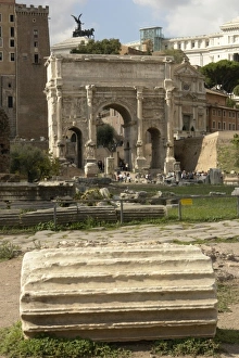 Arch of Septimius Severus, Rome, Italy Arch of Septimius Severus, Rome, Italy