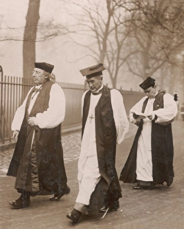 Archbishop of Canterbury with Bishops of London & Salisbury Archbishop of Canterbury with Bishops of London & Salisbury