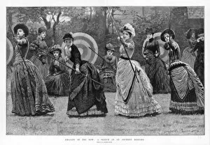 1885 Gallery: Archery / Women / Face On
