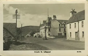 Argyle Street, Ullapool, Ross & Cromarty, Scotland. Date: 1948 Argyle Street, Ullapool, Ross & Cromarty, Scotland. Date: 1948