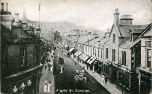 Argyll Street, Dunoon, Cowal Peninsula, Argyll and Bute, Sco Argyll Street, Dunoon, Cowal Peninsula, Argyll and Bute, Sco
