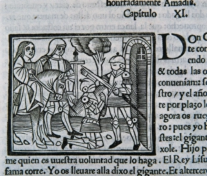 Arming a Knight. Amadis de Gaula (Amadis of Gaul) Arming a Knight. Amadis de Gaula (Amadis of Gaul)