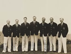 Images Dated 23rd July 2012: Army members of the British Olympic team, 1932